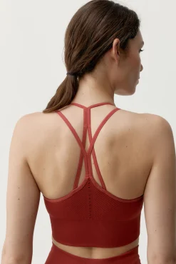 Top deportivo Sunset rojo