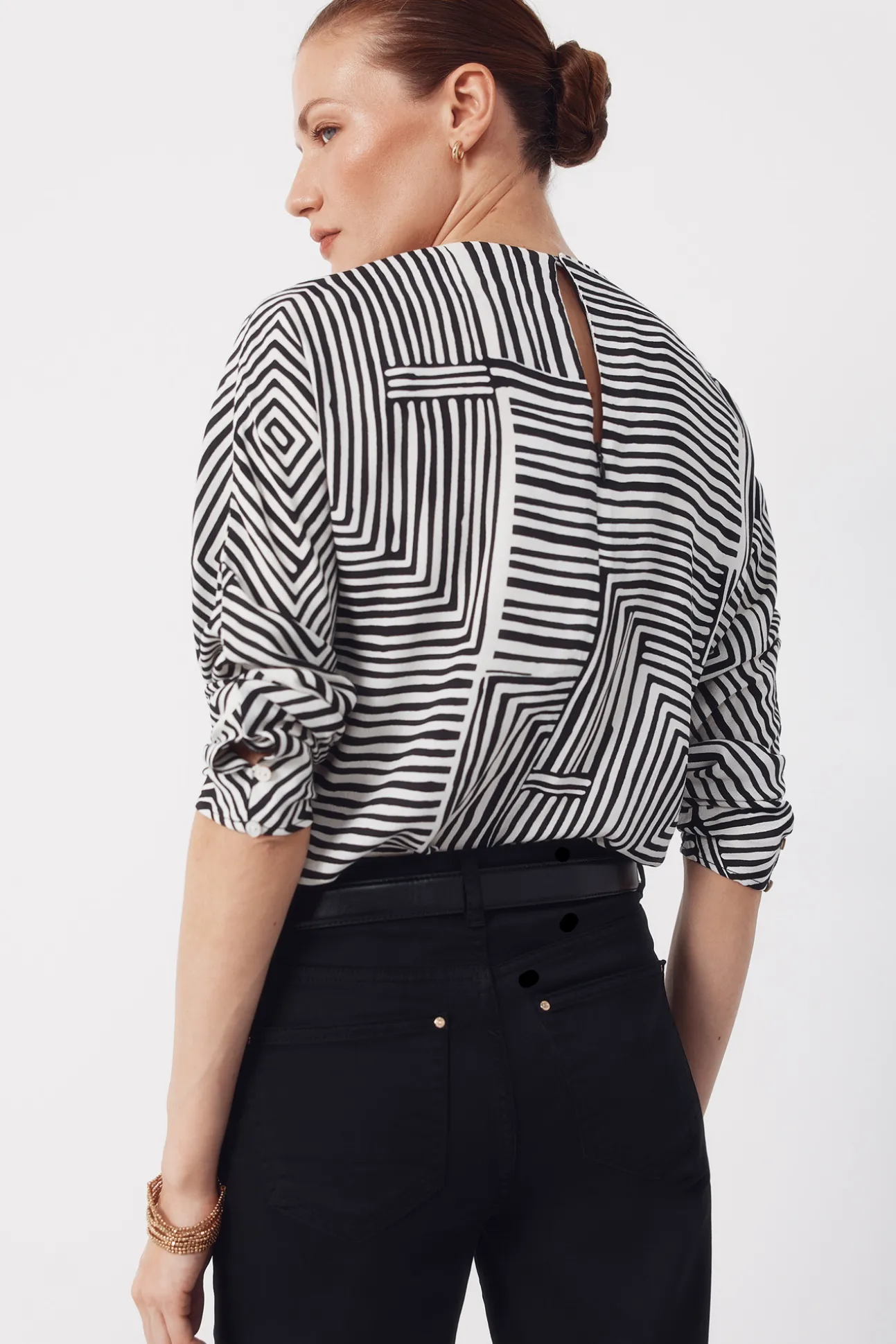 Top estampado