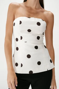 Top estampado lunares Wixie