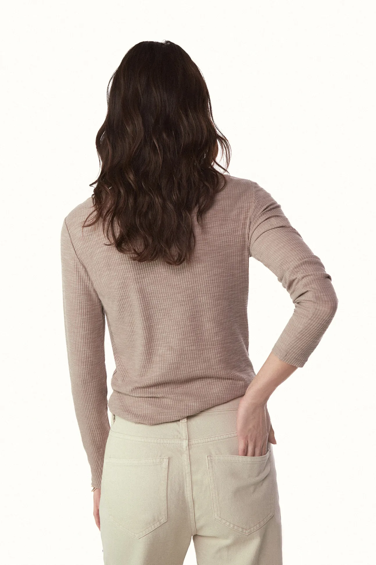 Top estrucutura detalle blonda