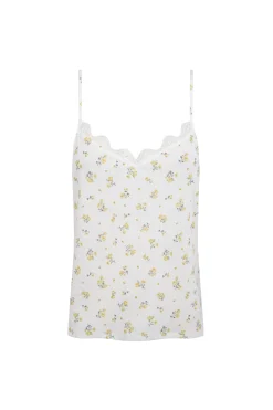 Top tirantes detalle blonda