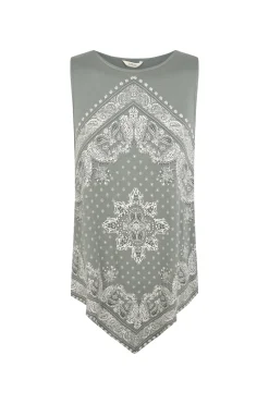 Top tirantes detalle blonda