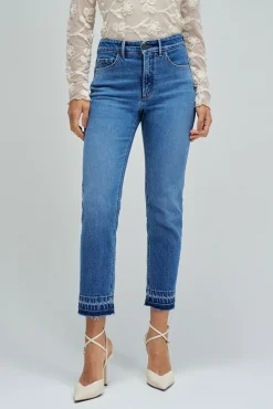 Vaqueros faith push in cropped slim