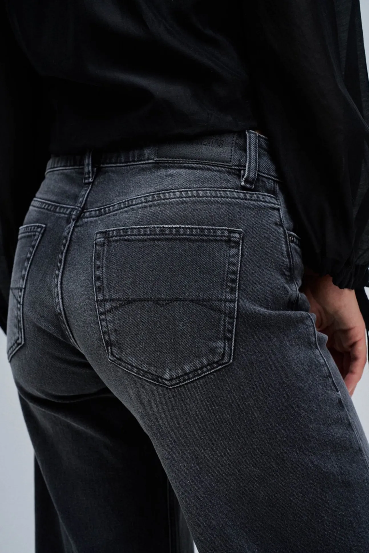 Vaqueros low rise wide