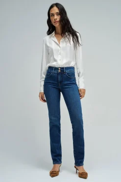 Vaqueros secret slim básicos