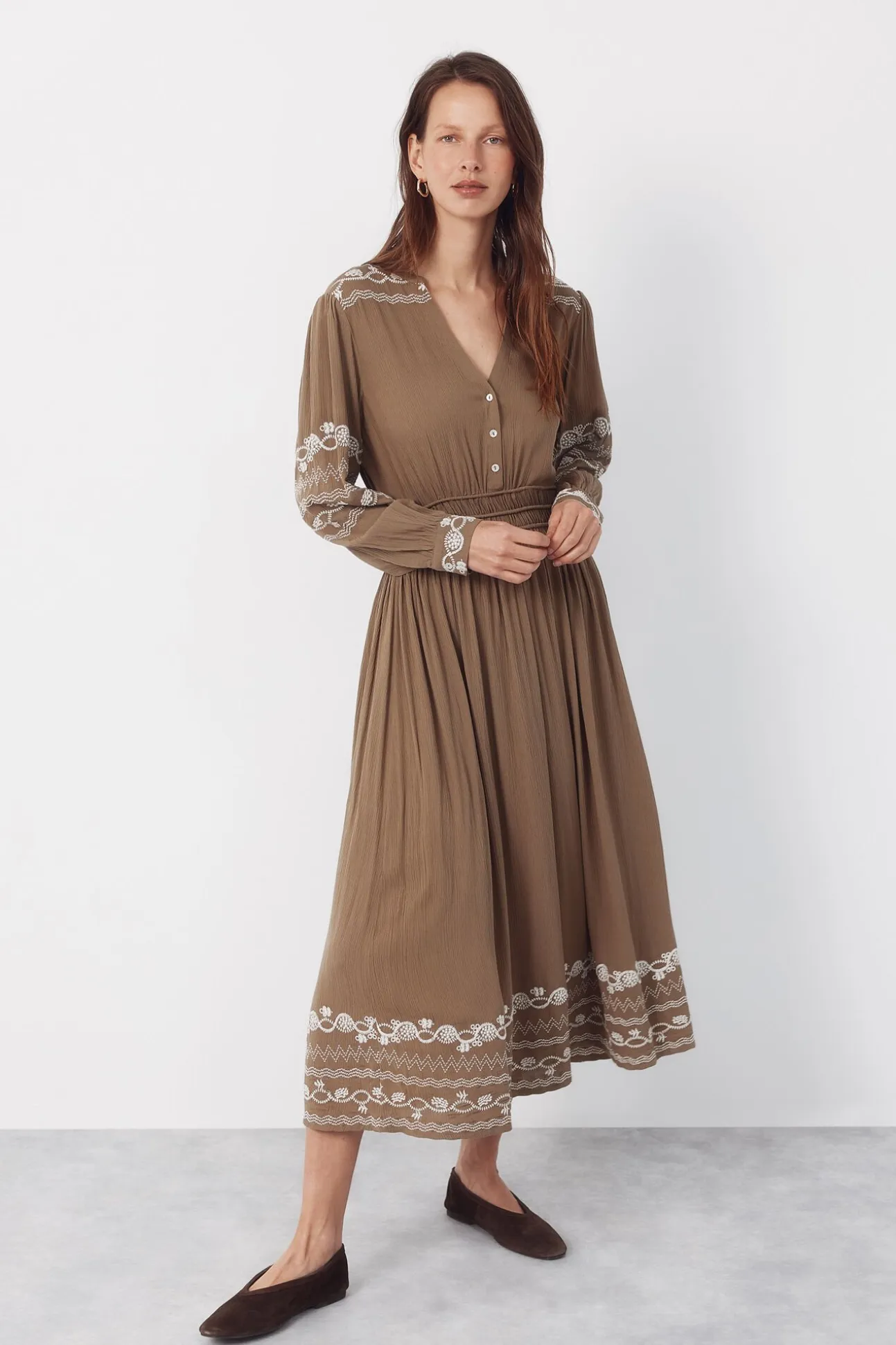 Vestido bordados
