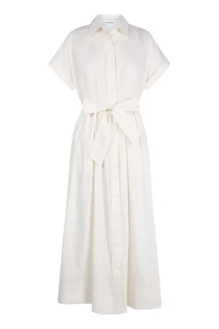 Vestido camisero popelín