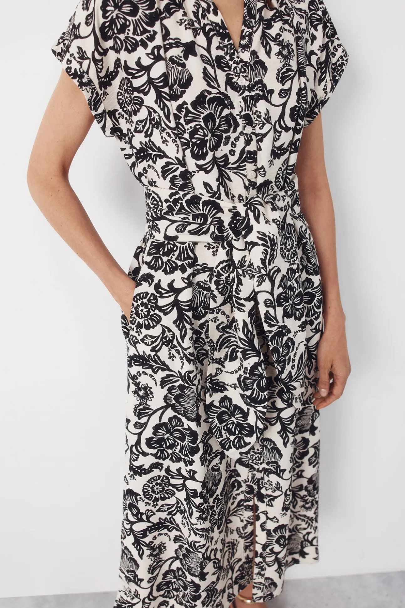 Vestido cinturón