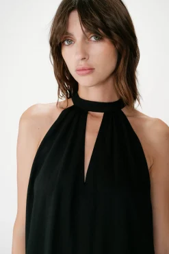 Vestido corto escote halter Whola