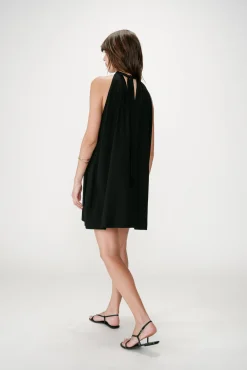 Vestido corto escote halter Whola