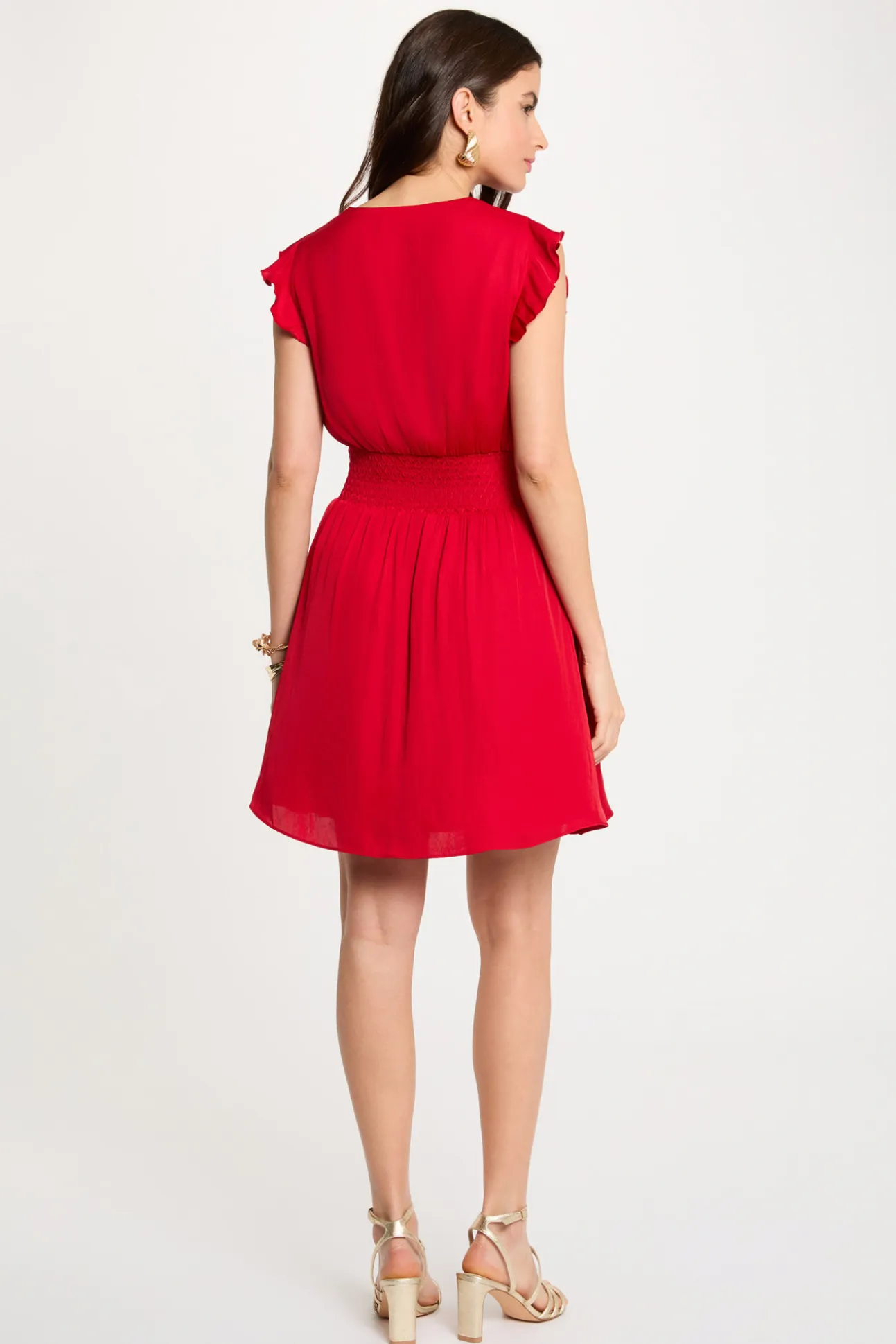 Vestido corto holgado