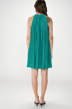 Vestido corto plisado Wilona