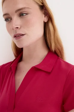 Vestido cuello polo