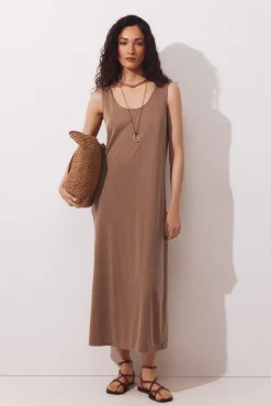 Vestido de punto tirantes