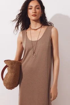 Vestido de punto tirantes