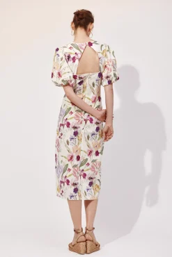 Vestido estampado floral