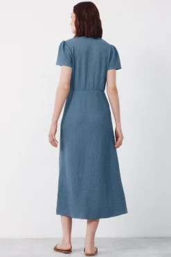 Vestido estructura estampado