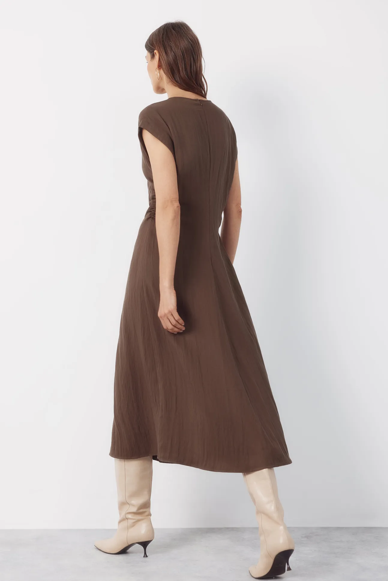 Vestido frunces