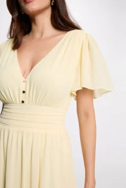 Vestido largo fluido