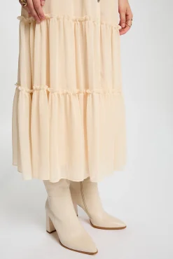 Vestido largo fluido