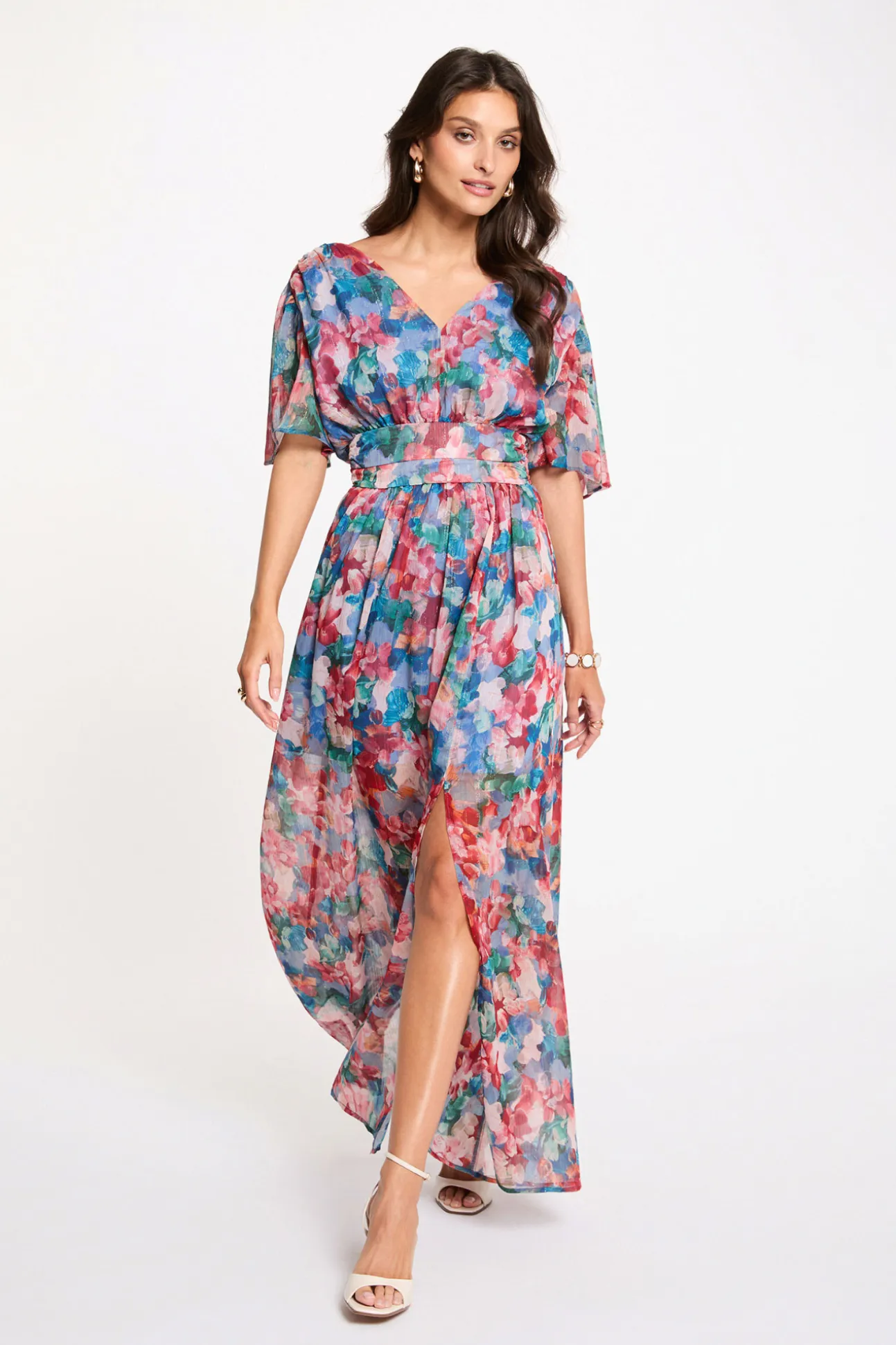 Vestido largo fluido