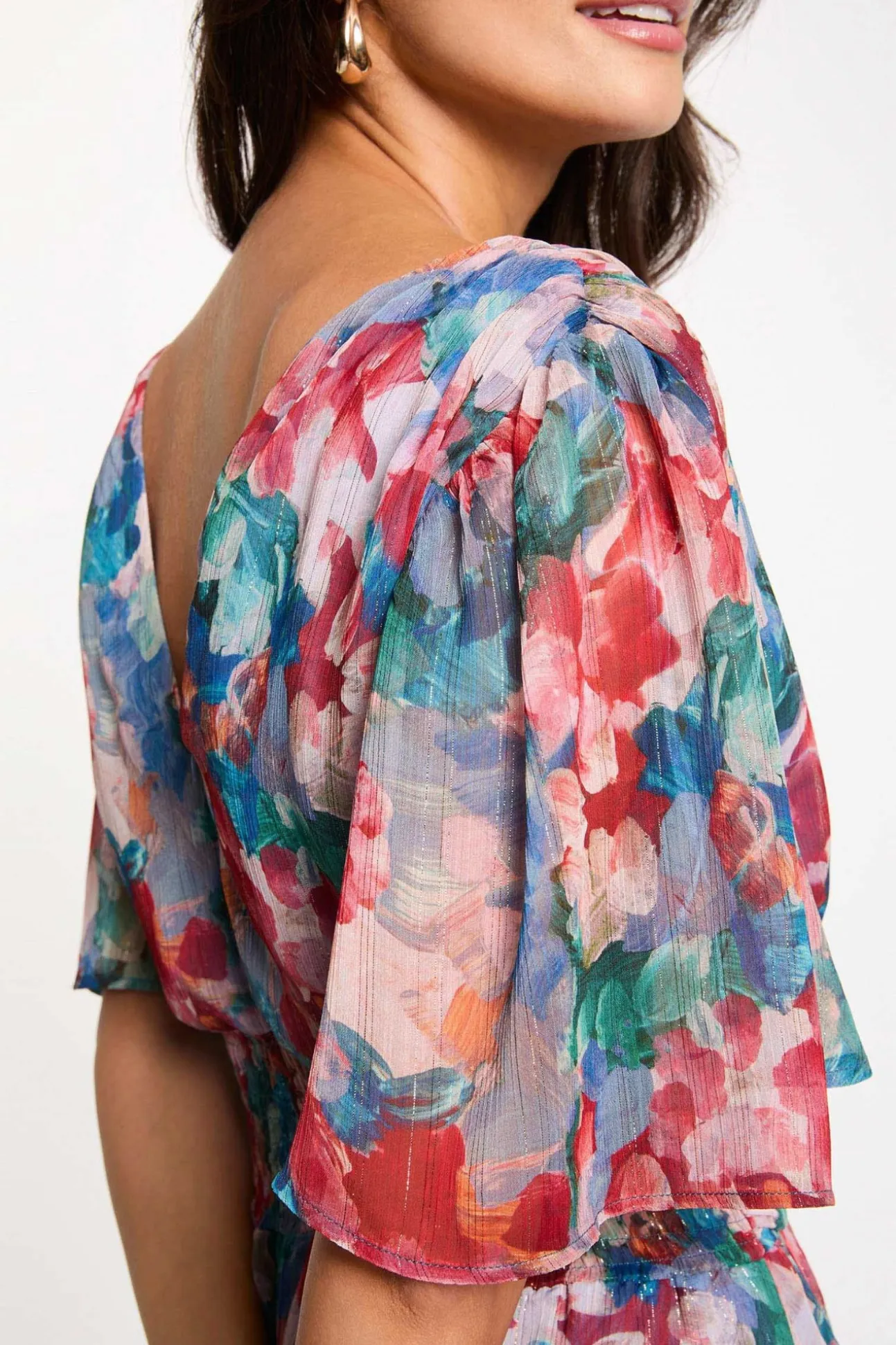 Vestido largo fluido