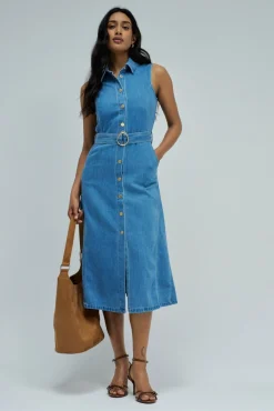 Vestido midi lightdenim