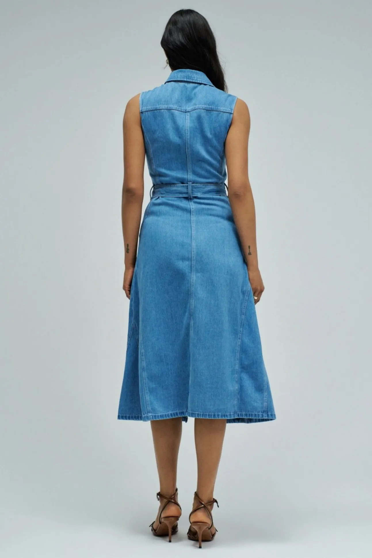 Vestido midi lightdenim
