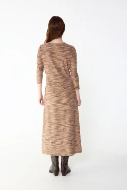 Vestido punto melange