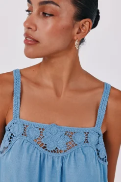 Vestido satinado lencero