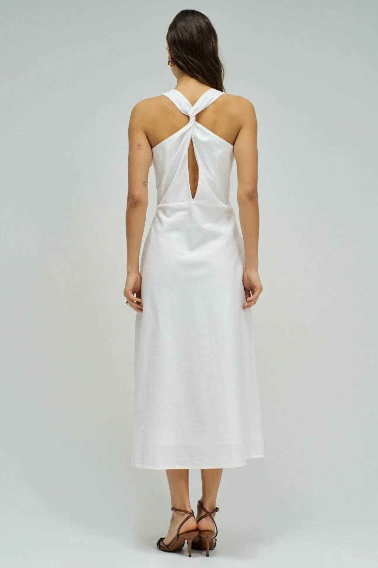 Vestido sin mangas