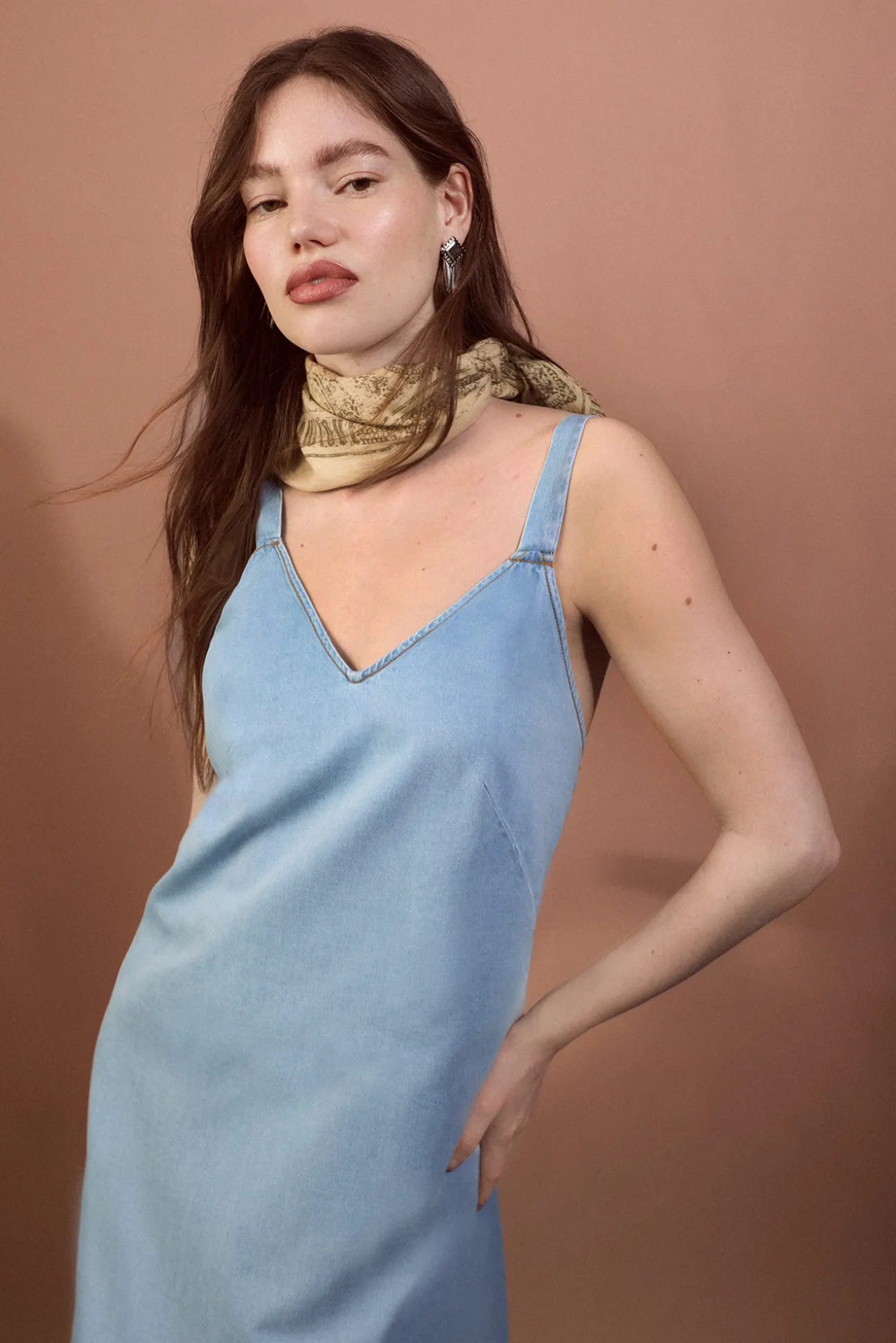 Vestido tirantes Tencel