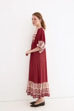 Vestido túnica estampado floral