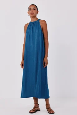 Vestido Vaquero Halter