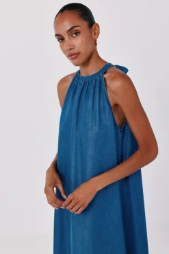 Vestido Vaquero Halter