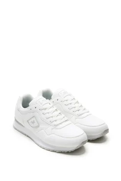 Zapatilla running efecto piel