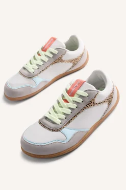 Zapatillas piel estampado animal