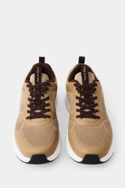 Zapatilla tejido ultraligero cordones